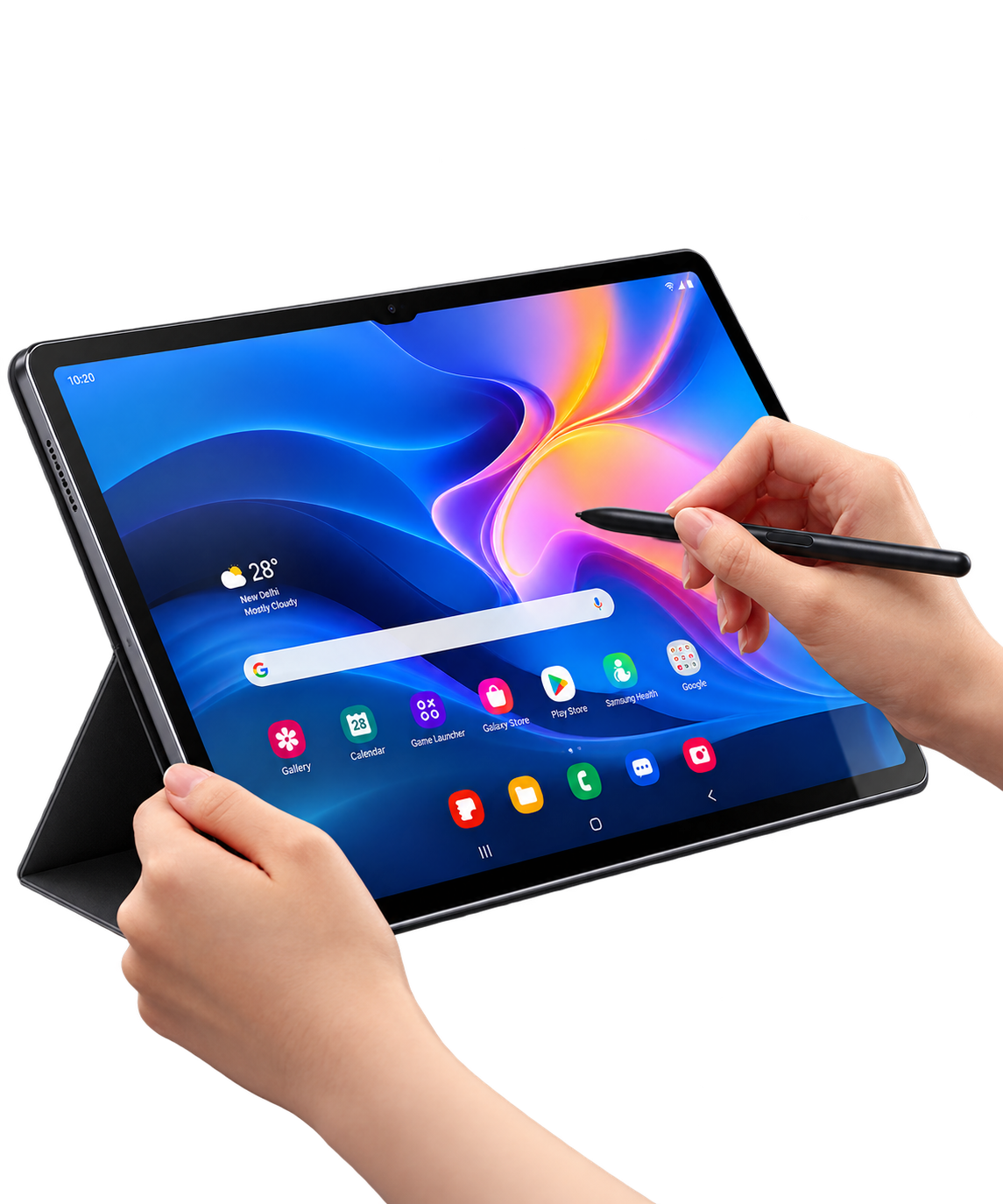Illustration of tablet devices