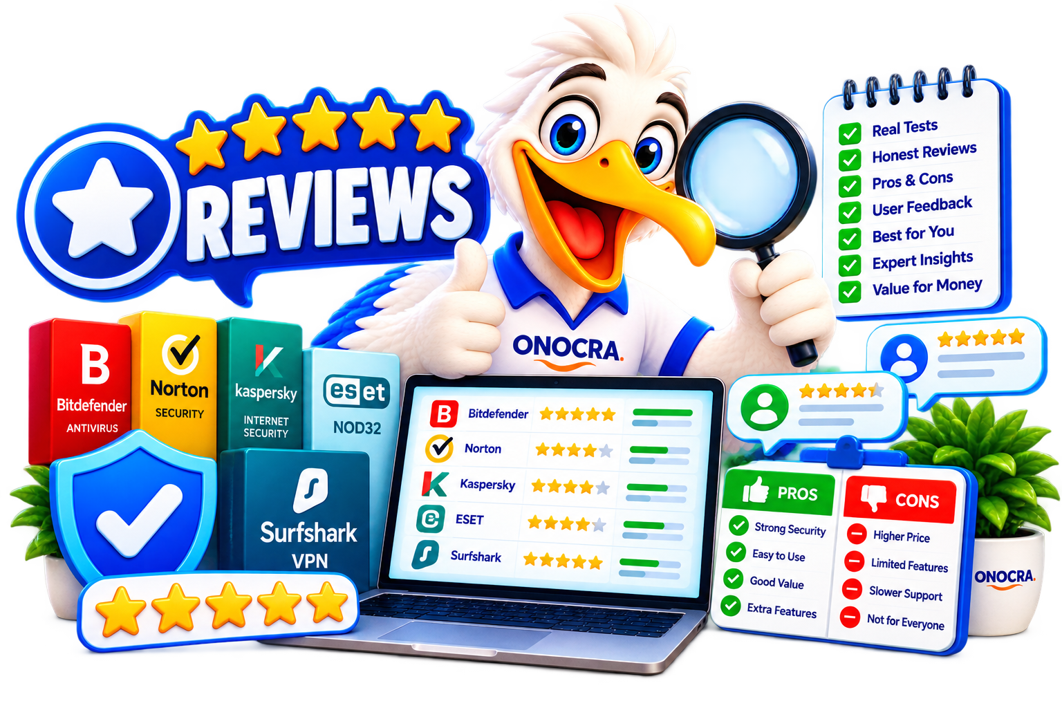 ONOCRA safety and security reviews